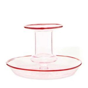 Hay Flare Candle Holder / Pink Candle Holder